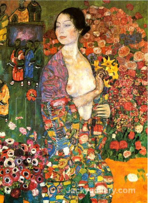 Die Tanzerin by Gustav Klimt paintings reproduction